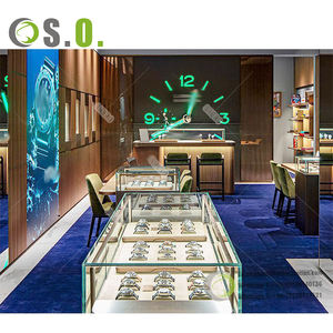 Exposition de musée personnalisée Vitrine murale en verre suspendue Vitrine pour montres Vitrine pour salle d'exposition de bijoux Conception de vitrine - Product Image 2