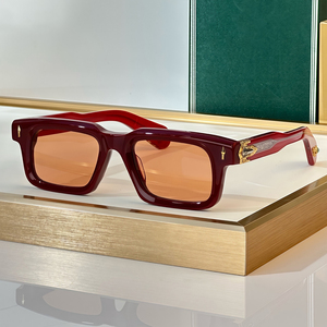 <span class=keywords><strong>Occhiali</strong></span> <span class=keywords><strong>da</strong></span> <span class=keywords><strong>Sole</strong></span> JMM di Lusso in Acetato per Uomo e <span class=keywords><strong>Donna</strong></span>, Design Rettangolare Classico e alla Moda - Product Image 4