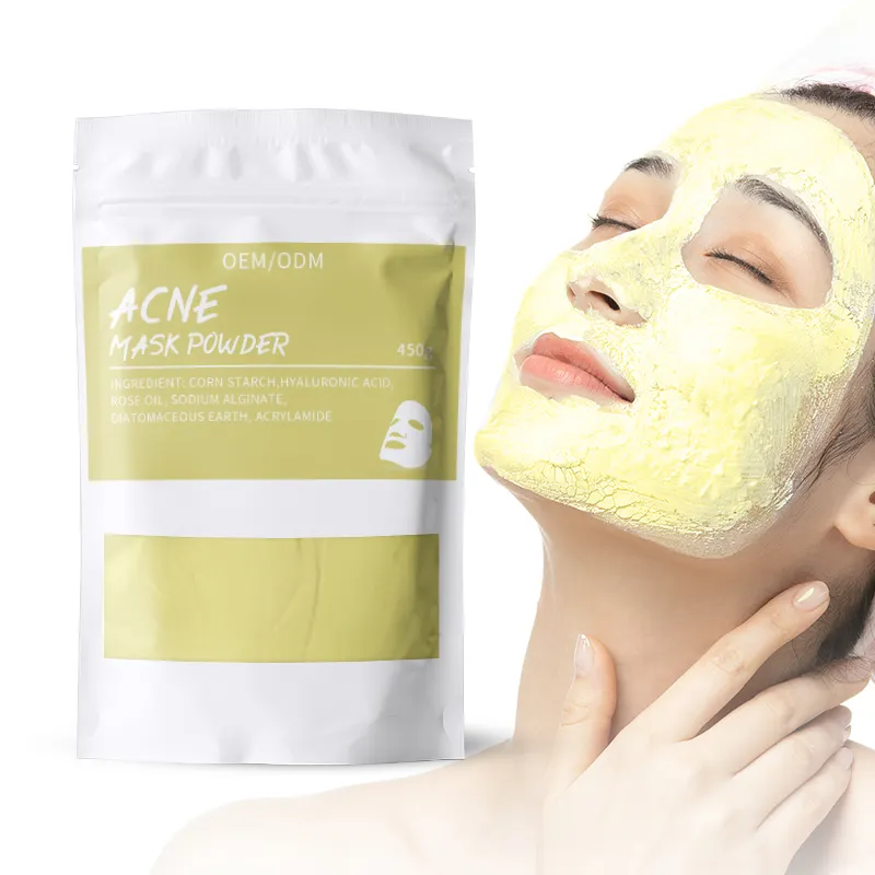 Gezicht Huidverzorging Diy Crystal Jelly Spa Facemask Lift Verstevigende Hyaluronzuur Facial Jelly Masker Poeder