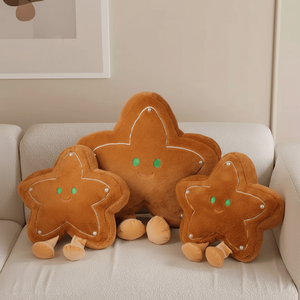 Soft Plush Gingerbread Man <strong>Christmas</strong> Gifts High Quality Kids Pillow Toys Custom Wholesale - Product Image 6