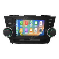 MOOKAKA-Autoradio sans fil avec écran tactile, 8 pouces, Android, DSP, GPS, pour Toyota Highlander 2009-2014
