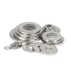 304 Stainless Steel Flat Gasket Metal Washer Extra Thickened Gasket SS304 Flat Washer