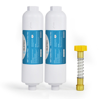 Produsen air botol menggunakan Filter pemurni air RV rumah tangga NSF 11 "kartrid Filter hidrogen basa UDF kustom