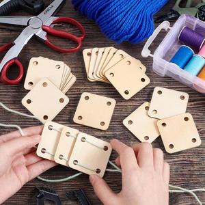 Letter Stencils Alphabet Wooden <b>Weaving</b> Cards for Hand <b>Loom</b> Craft Tools Tablet <b>Weaving</b> Blank Cards and Pieces for Decor - Product Image 2