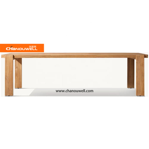 Vendite dirette della fabbrica <span class=keywords><strong>tavolo</strong></span> da pranzo <span class=keywords><strong>in</strong></span> <span class=keywords><strong>Teak</strong></span> minimalista per uso esterno giardino giardino Hotel perfetto per riunioni eleganti - Product Image 4