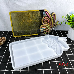 Molde de Silicona para Resina Hecho a Mano, Estilo Ins, Adornos Decorativos y Herramientas para Pasteles, Molde de Yeso para Resina - Product Image 1