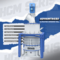 Micro broyeur de poudre HGM avancé pour la production de carbonate de calcium et de kaolin 1000 Mesh 8 TPH