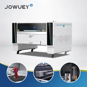 Jowuey 1390 Acryl-Holz-MDF 80 W Laser-Gravur-Schneidemaschine Metall und Nichtmetall-Laser-Schneiden 1300x900 Laserschneidmaschine