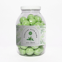 Emballage de marque privée 60 pièces/pot pied Spa bain sel bombe pétillante manucure pédicure bain bombe coffret cadeau