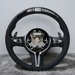 Volante Deportivo <span class=keywords><strong>de</strong></span> Cuero con LED Negro para BMW M3 M4 M5 F23 F20 F22 F25 F26 F30 F32 F35 F34 F36 F82 F10 F12 F15 F16 F18 E87 E90 E71 - Product Image 1