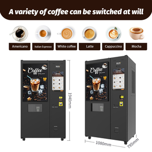 เครื่องขายกาแฟร้อนและเย็นยอดนิยมในยุโรป Coinskaffeautomat Mnzen  มีจำหน่ายแล้ว - Product Image 3