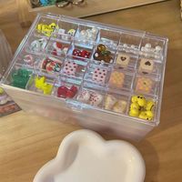 Boîte de rangement pour accessoires de manucure modernes, bijoux, kit d'art des ongles pour salon - Écologique et durable