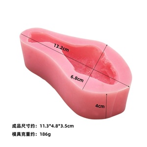 Silicone Chicken Leg Mold Pink 1 Piece For Cake Decorating DIY Fondant Molds - Product Image 5