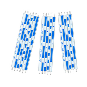 2468-24 Blue White Ribbon Cable 24AWG PVC Jacket Non Shielded Custom Length Display Connection Harness - Product Image 5