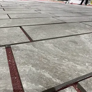 Newstar – panneau de <span class=keywords><strong>terrasse</strong></span> <span class=keywords><strong>en</strong></span> marbre naturel gris, décoration d'intérieur et d'extérieur - Product Image 2