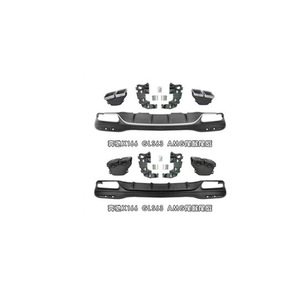 Kit de Difusor de Parachoques Trasero de Fibra de Carbono para Mercedes-Benz X166 GLS63 AMG - Product Image 1