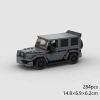 BEBRICKS construction Moc série blocs de construction G63 vitesse voiture de course modèle jouet 1:50 échelle pour jeux garçons cadeau anniversaire