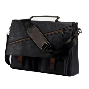 Portable Lightweight Waterproof Genuine Leather Foldable Modern Sling <b>Laptop</b> <b>Backpack</b> High Quality Durable Low MOQ - Product Image 1