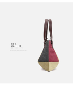 2025 New Arrival Women's Shoulder <b>Bag</b> Trendy Versatile and Stylishly Minimalist Korean-Style <b>Canvas</b> featuring <b>Large</b> Capacity - Product Image 2