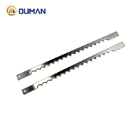 Lames de trancheuse à pain en acier inoxydable SUS440C, technologie Ou Man, garantie 1 an, machines Oliver, dents dentelées, plus durables