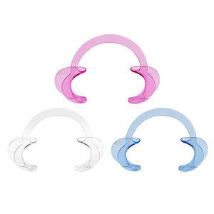 Écarteur de joue dentaire, ouvre-<span class=keywords><strong>bouche</strong></span> professionnel en plastique en forme de C pour blanchiment des dents et <span class=keywords><strong>jeu</strong></span> de défi de protège-dents - Product Image 1