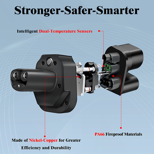 Adaptateur EDEV 500A 500KW 1000V CCS2 NACS, connecteur <span class=keywords><strong>de</strong></span> charge rapide AC/DC pour véhicules électriques, protection IP54, nouveau modèle <span class=keywords><strong>Tesla</strong></span> 3/Y/X, certifié CE FCC - Product Image 4