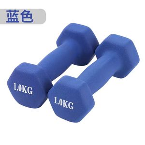 <span class=keywords><strong>Mancuernas</strong></span> de Hierro Fundido con Revestimiento de Goma <span class=keywords><strong>para</strong></span> Mujer, Multicolor, Aparato de Relajación Muscular - Product Image 4