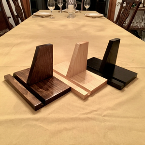 Soporte Moderno para Teléfono Móvil de Madera Natural, Base para Smartphone, Organizador de Escritorio para el Lugar de Trabajo - Product Image 1