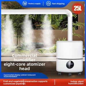 Umidificatore Commerciale 25L, Alimentazione CA 220W, Funzione Timer, Grande Volume di Nebulizzazione, per Supermercati, Tabacco Fresco e Speziato - Product Image 5