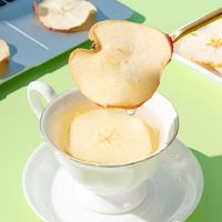 Gedroogde appelchips, natuurlijke gedroogde appelchips, zoete gedroogde fruitsnack, groothandel, voedselveilig, FD gedroogde appelblokjes, aanbieding