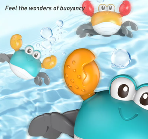 ของเล่นปูพลาสติกสำหรับเล่นน้ำและบนบก สำหรับเด็กอายุ 3 <span class=keywords><strong>ปี</strong></span>ขึ้นไป - รุ่น<span class=keywords><strong>ปี</strong></span> 2023 - Product Image 5