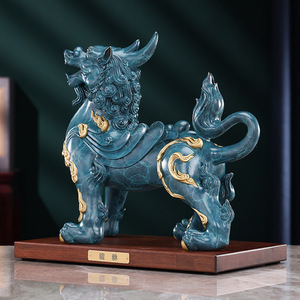 Figura de cobre World Pixiu 228 hecha a mano para decoración del hogar, oficina, sala de estar, regalo - Product Image 3