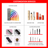 Tubo de Aluminio Cuadrado Mate de Lujo con Rayas para Lápiz Labial, Copa Interior de 11.1mm, Estuche Vacío para Lápiz Labial, Envase Cosmético con Logotipo Personalizado