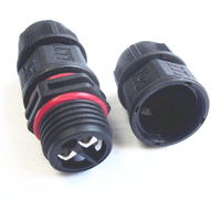 Connecteur Étanche Électrique LLT L16 2 3 Broches Câble de Jonction pour Éclairage LED Extérieur