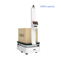Robot AMR de levage de 300 kg avec navigation LiDAR pour la manutention automatisée des matériaux