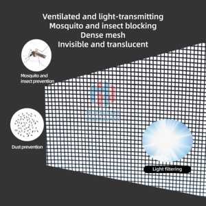Mosquiteras enrollables ocultas para ventanas, a prueba de mosquitos, con marcos de aluminio, venta al por mayor de fábrica - Product Image 5