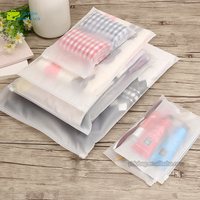Fabricant de sacs jetables zip-lock laminés PE avec commande spéciale pour vêtements draps chaussures et chaussettes