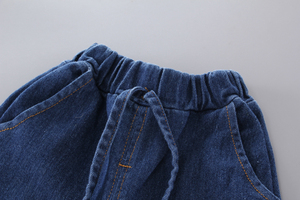 Ensembles de Vêtements pour Bébés, Ensembles d'Automne pour Enfants, Combinaisons en Jean Cerise pour Filles, Vente en Gros de Chine - Product Image 4