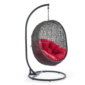 Silla Colgante Tipo Huevo de Mimbre y Ratán para Jardín, Moderna, Personalizada, Duradera y Cómoda, de Alta Calidad, al por Mayor - Product Image 5