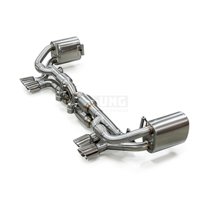 Sistema de Escape Cat-Back Valvetronic de Alto Rendimiento con Válvula Inteligente de Acero Inoxidable T304 para Porsche 911 991.1 3.4 <span class=keywords><strong>Carrera</strong></span> 4 - Product Image 2