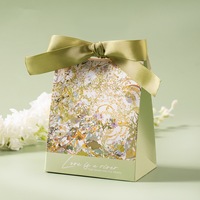 CSMD Chinesische Hersteller Sofort Lieferbar Großhandel Recycelbare Goldfolie Quadratische Form DIY Gastgeschenke Verpackung Rosa Süßigkeiten Zucker Hochzeit