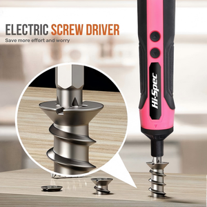 34pc 3.6V Pink LED Light Cordless Electric Screwdriver <b>Set</b> Home Power <b>Tool</b> Kit with Hard Case Screwdriver Household <b>Tool</b> <b>Set</b> - Product Image 4