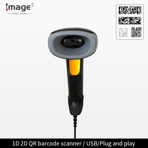 Máy quét mã vạch 2D có dây HC-710 cầm tay, tốc độ quét >3m/s, dùng cho siêu thị, cửa hàng quần áo, bệnh viện - Product Image 1