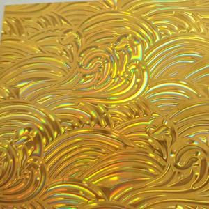 Feuille de transfert thermique holographique PET de marque LMD pour papier, épaisseur 0,012-0,016 mm, rouleau de 120 m pour estampage – Nouveauté DIY - Product Image 5