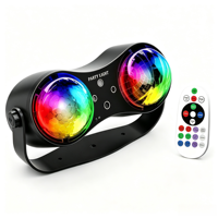 Schallaktivierte RGB LED Laser Aurora Magic Ball Lichtkugel mit Fernbedienung für DJ Disco Club Party Bühnenbeleuchtung