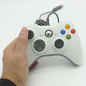 จอยเกม <span class=keywords><strong>PC</strong></span> แบบมีสาย <span class=keywords><strong>USB</strong></span> ลักษณะ Xbox360พร้อมจอยสติ๊กแบบสั่นสะเทือนคู่เข้ากันได้กับ Xbox360 - Product Image 2