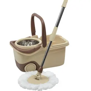 360 Magic Cleaning Mop Bucket with Wheels Convenient Floor Cleaning Solution