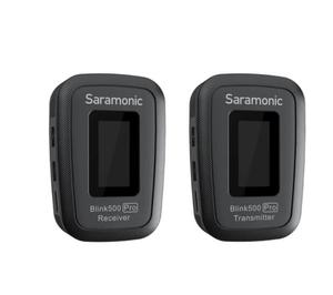 <span class=keywords><strong>Saramonic</strong></span> <span class=keywords><strong>Blink</strong></span> <span class=keywords><strong>500</strong></span> B1 B2 ไร้สายLavalierคู่ช่องสตูดิโอคอนเดนเซอร์ไมโครโฟนสัมภาษณ์ไมโครโฟนสําหรับโทรศัพท์DSLR - Product Image 1