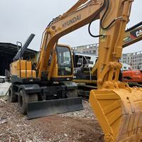 Excavadora de Ruedas Original Hyundai 150 60 140 210 con Transferencia Conveniente y que Ahorra Esfuerzo, Adecuada para Diversas Condiciones de Trabajo