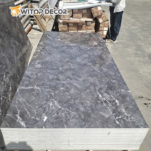 उच्च चमकदार यूवी संगमरमर पीवीसी दीवार पैनलों शीट celling बोर्ड पानी के सबूत - Product Image 5